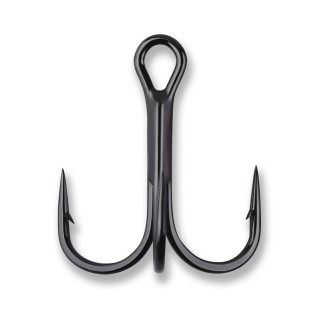 Mustad KVD Elite Rnd Bend Treble 1X-Black Nickel 6 Ct Sz 4 Mustad KVD Elite Rnd Bend Treble 1X-Black Nickel 6 Ct Sz 4