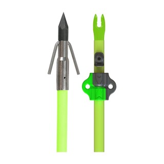 Muzzy Classic Chartreuse Fish Arrow w/Gar Point Bottle Slide Muzzy Classic Chartreuse Fish Arrow w/Gar Point Bottle Slide