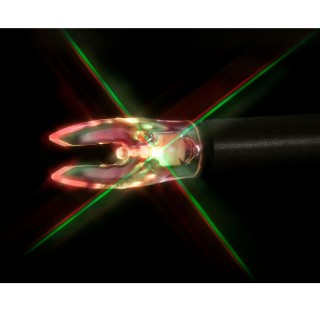 Nockturnal FIT Universal Size Strobing Red Green Nock Nockturnal FIT Universal Size Strobing Red Green Nock