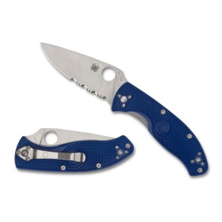 Spyderco Tenacious Lightweight Blue CPM S35VN CombinationEdge Spyderco Tenacious Lightweight Blue CPM S35VN CombinationEdge