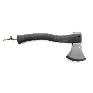 Schrade Extreme Axe 11.875 in Overall Length Rubber Handle Schrade Extreme Axe 11.875 in Overall Length Rubber Handle