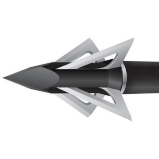 Slick Trick Broadhead-1inStandard-3pk-100grn Stainless Steel Slick Trick Broadhead-1inStandard-3pk-100grn Stainless Steel