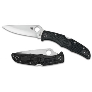 Spyderco Endura 4 Folder 3.75 in Plain Black FRN Handle Spyderco Endura 4 Folder 3.75 in Plain Black FRN Handle