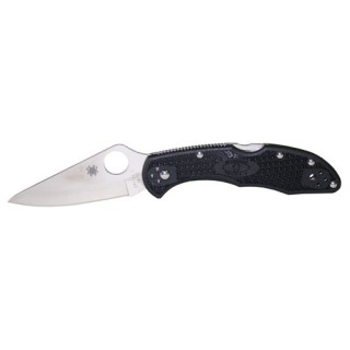 Spyderco Delica 4 Folder 2.88 in Plain Black FRN Handle Spyderco Delica 4 Folder 2.88 in Plain Black FRN Handle