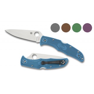 Spyderco Endura 4 Folder 3.75 in Plain Gray FRN Handle Spyderco Endura 4 Folder 3.75 in Plain Gray FRN Handle