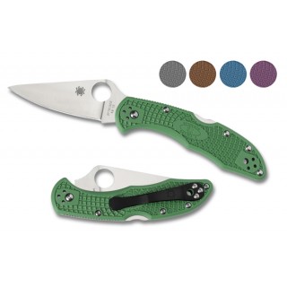 Spyderco Delica 4 Folder 2.88 in Plain Brown FRN Handle Spyderco Delica 4 Folder 2.88 in Plain Brown FRN Handle