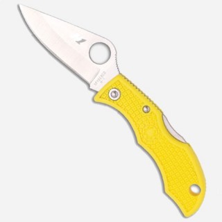 Spyderco Ladybug3 Folder 1.94 in Plain Yellow FRN Handle Spyderco Ladybug3 Folder 1.94 in Plain Yellow FRN Handle