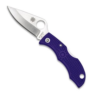 Spyderco Ladybug3 Folder 1.94 in Plain Purple FRN Handle Spyderco Ladybug3 Folder 1.94 in Plain Purple FRN Handle