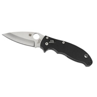 Spyderco Manix 2 Folder 3.38 in Plain Black G-10 Handle Spyderco Manix 2 Folder 3.38 in Plain Black G-10 Handle