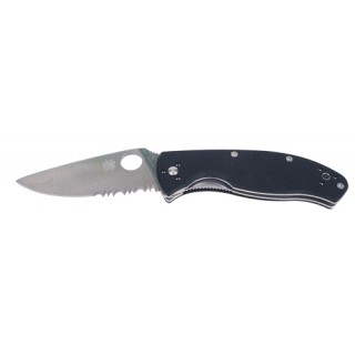 Spyderco Tenacious Folder 3.39 in Plain Black G-10 Handle Spyderco Tenacious Folder 3.39 in Plain Black G-10 Handle
