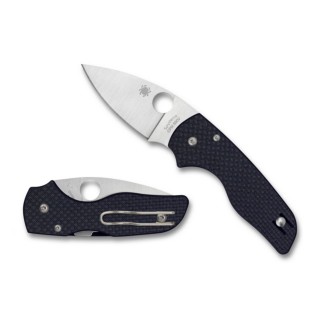 Spyderco Lil Native Sprint Plain 2.42 in Blade Carbon Fiber Spyderco Lil Native Sprint Plain 2.42 in Blade Carbon Fiber