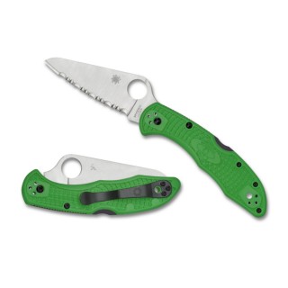Spyderco Salt 2 Lightweight Green LC200N Spyderco Salt 2 Lightweight Green LC200N