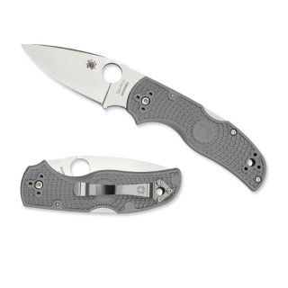 Spyderco Native 5 Folder 2.95 in Plain Gray FRN Handle Spyderco Native 5 Folder 2.95 in Plain Gray FRN Handle