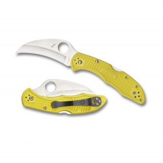 Spyderco Tasman Salt 2 Folder 2.8 in Plain Yellow FRN Handle Spyderco Tasman Salt 2 Folder 2.8 in Plain Yellow FRN Handle