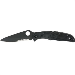 Spyderco Endura 4 Folder 3.75in Black Combo Black FRN Handle Spyderco Endura 4 Folder 3.75in Black Combo Black FRN Handle
