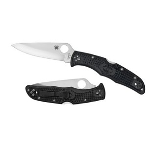 Spyderco Endura 4 Folder 3.75 in Plain Black FRN Handle Spyderco Endura 4 Folder 3.75 in Plain Black FRN Handle