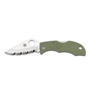 Spyderco Ladybug3 Folder 1.94in Plain Foliage Green FRN Hndl Spyderco Ladybug3 Folder 1.94in Plain Foliage Green FRN Hndl