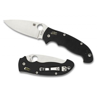 Spyderco Manix 2 XL Folder 3.88 in Plain Black G-10 Handle Spyderco Manix 2 XL Folder 3.88 in Plain Black G-10 Handle