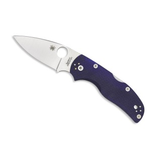 Spyderco Native 5 Folder 3.0 in Plain Dark Blue G-10 Handle Spyderco Native 5 Folder 3.0 in Plain Dark Blue G-10 Handle