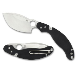 Spyderco Parata Folder 3.46 in Plain Black G-10 Handle Spyderco Parata Folder 3.46 in Plain Black G-10 Handle