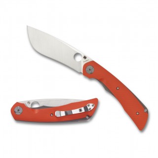 Spyderco Subvert Folder 4.14 in Plain Orange G-10 Handle Spyderco Subvert Folder 4.14 in Plain Orange G-10 Handle