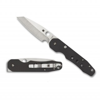 Spyderco Smock Folder 3.45 in Plain Carbon Fiber-G-10 Handle Spyderco Smock Folder 3.45 in Plain Carbon Fiber-G-10 Handle