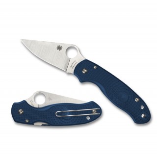 Spyderco Para 3 Folder 2.92 in Blade Blue FRN Handle Spyderco Para 3 Folder 2.92 in Blade Blue FRN Handle