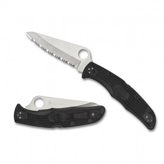 Spyderco Pacific Salt 2 Folder 3.78in Serr Blade FRN Handle Spyderco Pacific Salt 2 Folder 3.78in Serr Blade FRN Handle