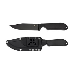 Spyderco Street Bowie 5.0 in Black Plain Black FRN Handle Spyderco Street Bowie 5.0 in Black Plain Black FRN Handle