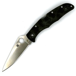 Spyderco Endura 4 Folder 3.75 in Plain Zome Green FRN Handle Spyderco Endura 4 Folder 3.75 in Plain Zome Green FRN Handle