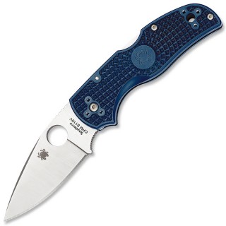 Spyderco Native 5 Folder 3.0 in Plain Dark Blue FRN Handle Spyderco Native 5 Folder 3.0 in Plain Dark Blue FRN Handle