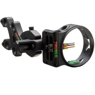 TruGlo Storm 3 Pin 029In. Fiber Optic Archery Sight TruGlo Storm 3 Pin 029In. Fiber Optic Archery Sight