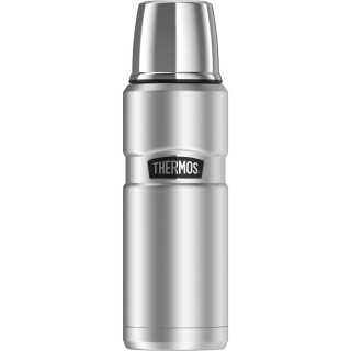 Thermos 16 oz Stainless Steel Compact Bottle Silver Thermos 16 oz Stainless Steel Compact Bottle Silver