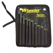 WHEELER ENGINEERING Wheeler Roll Pin Starter Punch Set - 9 Piece