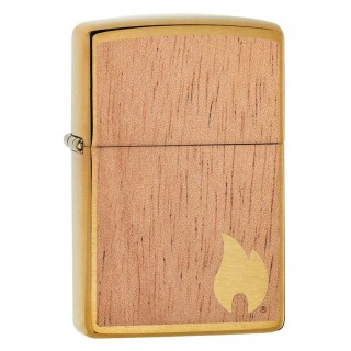 Zippo Woodchuck Mahogany USA Flame Lighter Zippo Woodchuck Mahogany USA Flame Lighter