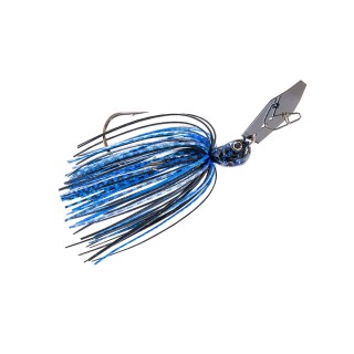 Zman Chatterbait Jackhammer 0.5 Oz-Black Blue Zman Chatterbait Jackhammer 0.5 Oz-Black Blue