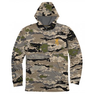 BROWNING Кофта с капюшоном Hooded Long Sleeve Tech Shirt BROWNING Кофта с капюшоном Hooded Long Sleeve Tech Shirt