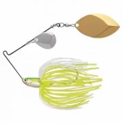 TERMINATOR T1 Spinnerbait 1/2  Chartreuse White Shad