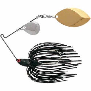 TERMINATOR T1 Spinnerbait 3/8 Black Red Flake TERMINATOR T1 Spinnerbait 3/8 Black Red Flake