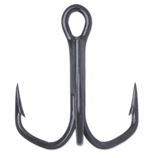 VMC Barbarian Treble 2X Black Nickel #6 VMC Barbarian Treble 2X Black Nickel #6