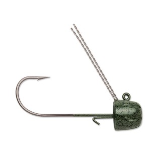 VMC Finesse Weedless Jig 3/16 Green Pumpkin VMC Finesse Weedless Jig 3/16 Green Pumpkin