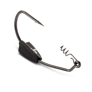 VMC HD weghtd Swimbait Hook 3/16 Blk Nkl #6/0 VMC HD weghtd Swimbait Hook 3/16 Blk Nkl #6/0